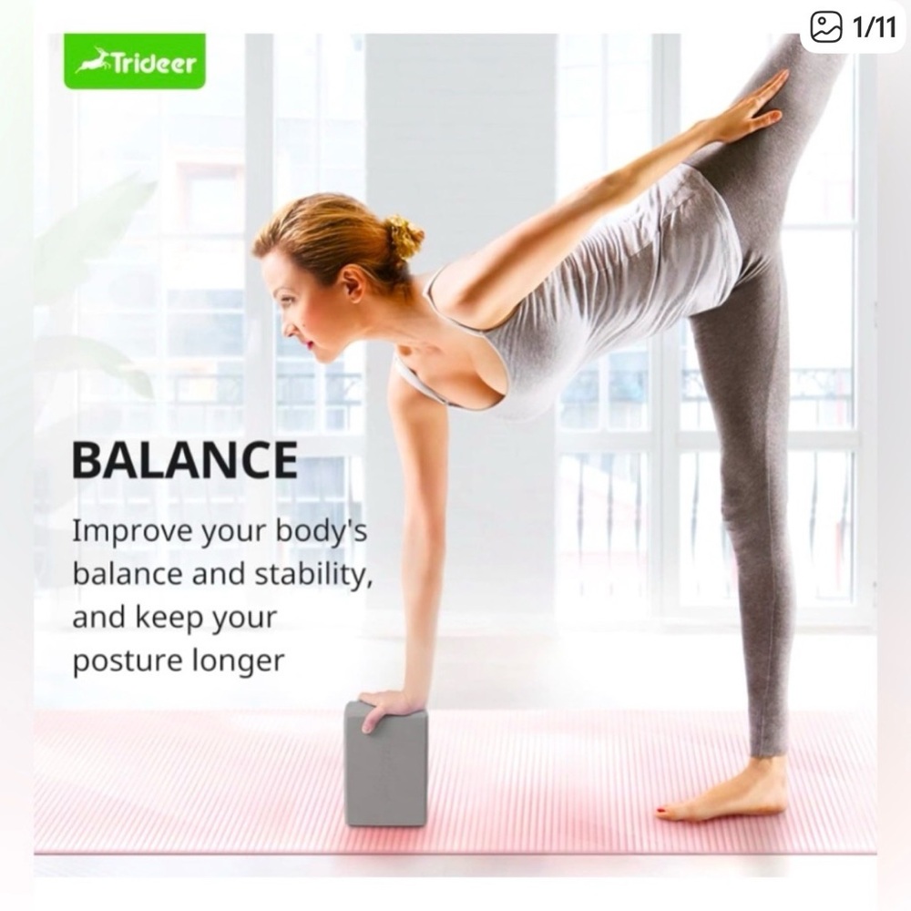 Trideer yoga blocks
